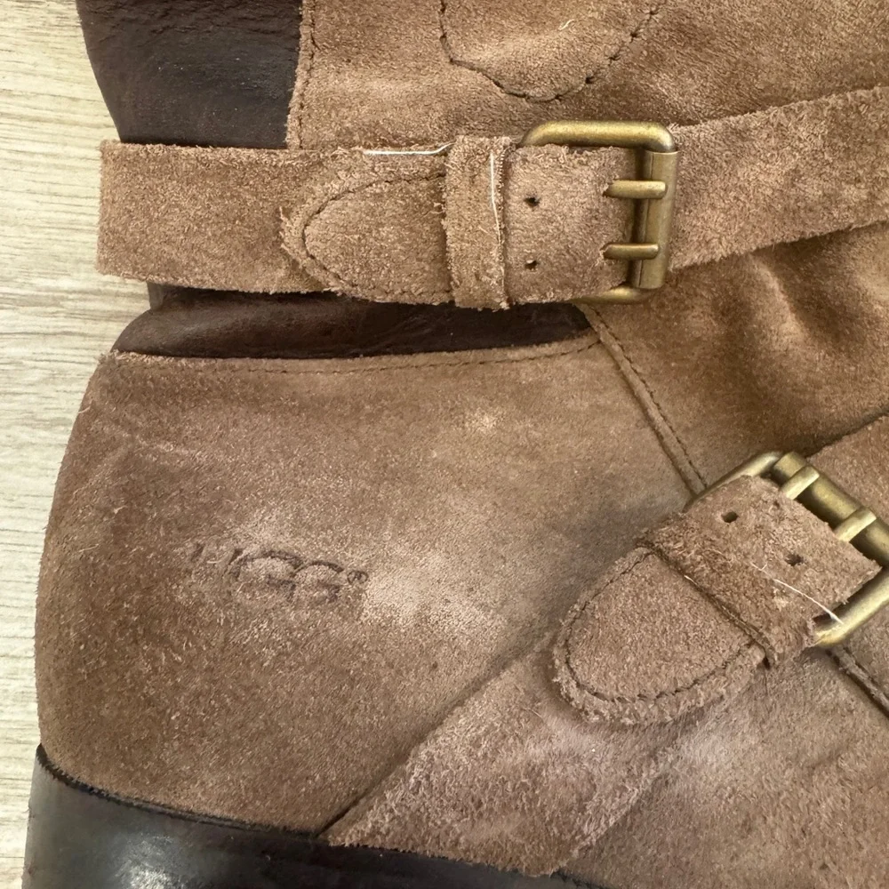 UGG Brown Boots with Suede Finish